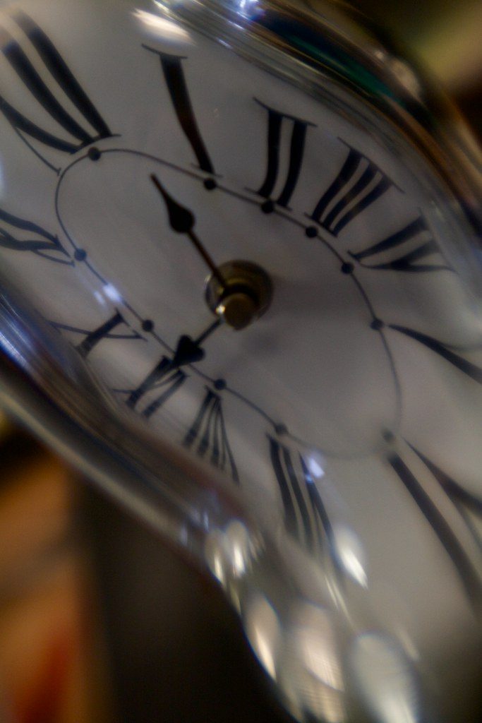 Melting Clock - similar to Salvador Dali's clocks